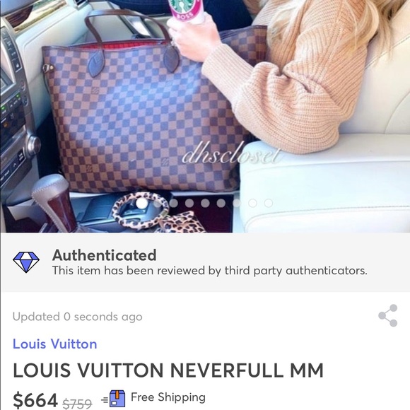 Louis Vuitton Handbags - SOLD LOUIS VUITTON NEVERFULL TOTE mm